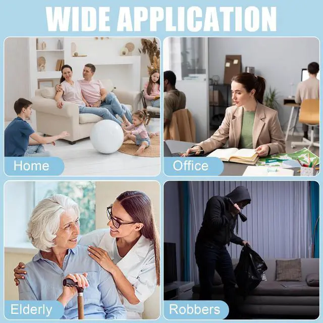 Alt view image 4 of 7 - Smoke Detector Hidden Camera Spy Camera Nanny Cam for Home, Office and Business Security with Wi-Fi HD 1080P Connectivity