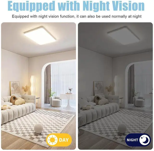 Alt view image 5 of 7 - Smoke Detector Hidden Camera Spy Camera Nanny Cam for Home, Office and Business Security with Wi-Fi HD 1080P Connectivity