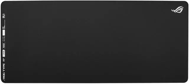 Alt view image 6 of 7 - ROG Hone Ace XXL Gaming Mouse Pad 35.4 x 15.7", (XXL Size), Extra-Cushioning, Table-Sized for Wide, Smooth Glide and Control, Water/Oil/Dust-Resistant, Extra-Soft Non-Slip Rubber Base - Black