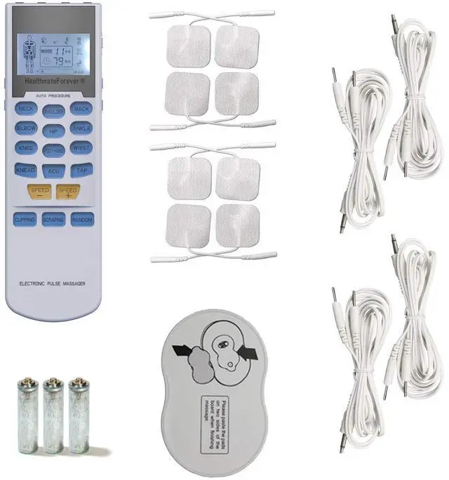 Main image of YK15AB TENS unit EMS Muscle Stimulator 4 outputs 15 modes Handheld Electrotherapy device | Electronic Pulse Massager for Electrotherapy Pain Management Pain Relief Therapy