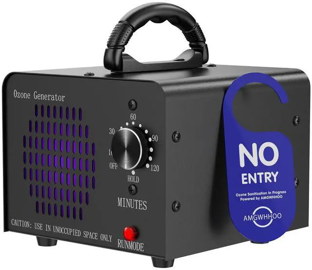 Main image of Ozone Generator Machine 80,000mg/h, High Capacity Ozone Odor Eliminator Removal Air Purifier for Home Car Pet & Basement Odor, Suitable for Spaces up to 5,000 Square Feet, Black