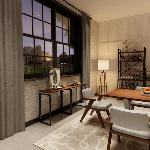 Alt view image 3 of 7 - Folding Desk 30 Inch - No Assembly Small Foldable Desk for Small Space, Minimalist Space Saving Collapsible Compact Desk Portable Table for Craft, Writing, Study and Work