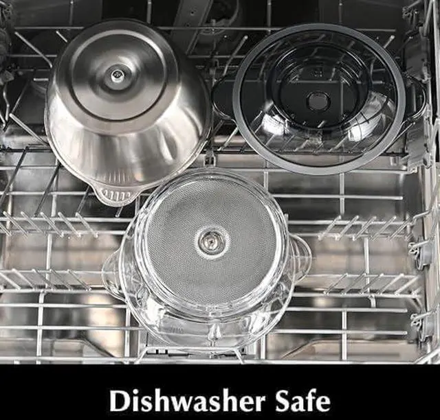 Alt view image 7 of 7 - Food Processor, Electric Meat Grinder & Food Chopper with 400W Powerful Veggie Chopper-2 Bowls8 Cup+8 Cup & 2 Bi-Level Blades for Meat/Fish/Vegetable/Baby FoodSliver Button