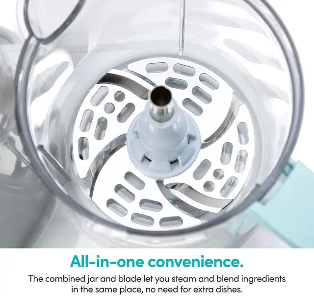 Alt view image 4 of 7 - Baby Steam + Blend, White/Blue