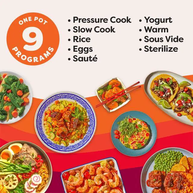 Alt view image 2 of 7 - , 6-Quart Whisper Quiet 9-in-1 Electric Pressure Cooker, Slow Rice Steamer, Sauté, Yogurt Maker, Warmer & Sterilizer, Free App with 800+ Recipes, Stainless Steel