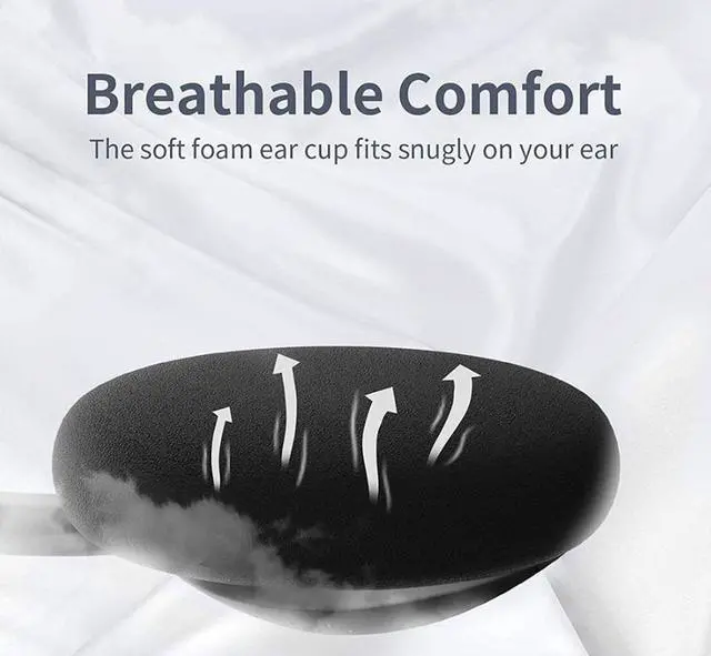 Alt view image 3 of 7 - USB Headset Headphone With Microphone Noise Cancelling For PC Computer Call Chat