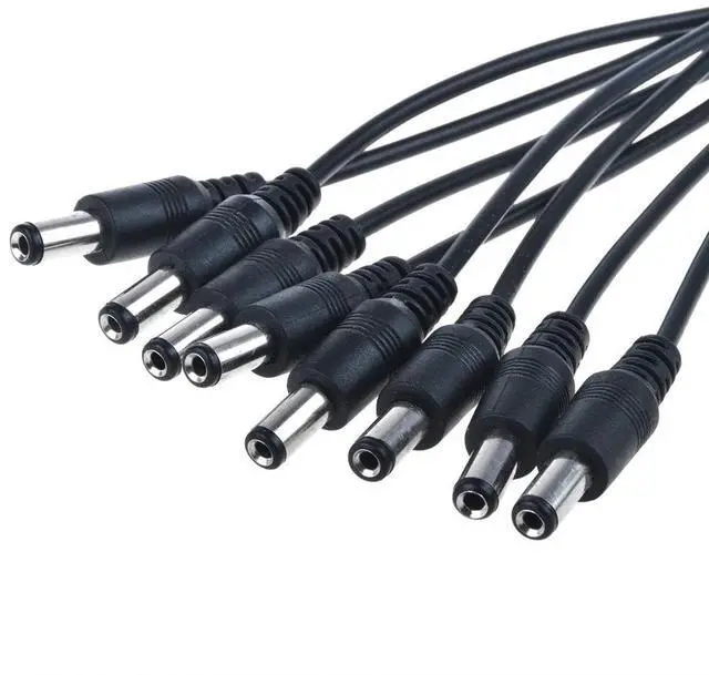 Alt view image 4 of 4 - DC 12V 6A Power Supply Adapter +8 Split Power Cable for CCTV Security Camera DVR