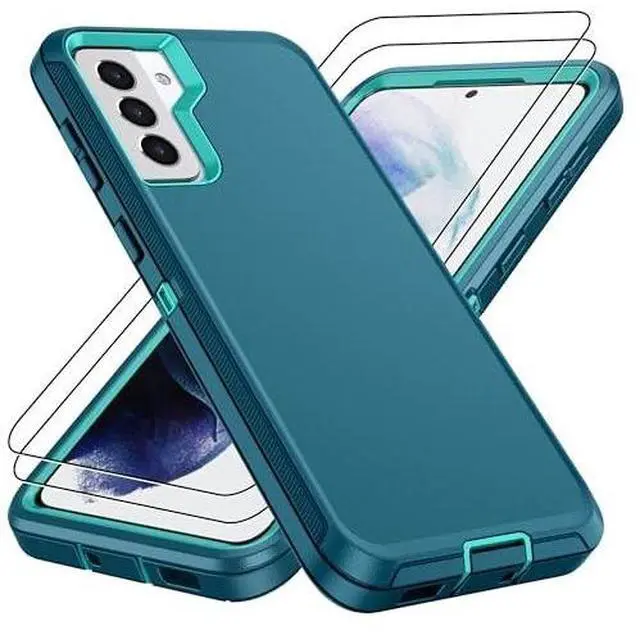 Main image of Military Grade Shockproof Case for Galaxy S21 Plus with 2Pcs HD Screen Protector