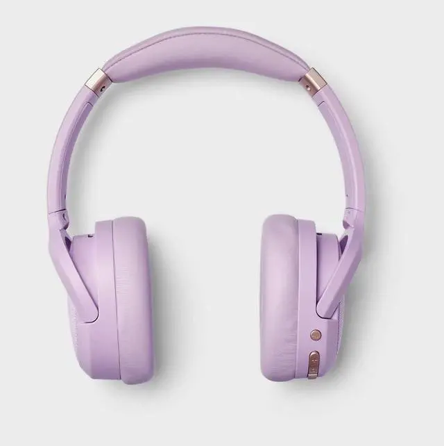 Main image of Active Noise Canceling Bluetooth Headphones Over-Ear Wireless Headsets with Mic