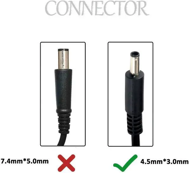 Alt view image 2 of 6 - For Dell Optiplex 3020 3040 7040 9020 Micro Desktop 65W AC Adapter Power Charger