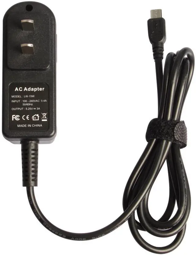 Alt view image 3 of 4 - 5V 3A Micro USB AC Adapter DC Wall Power Supply Charger for Raspberry Pi 3 3B p