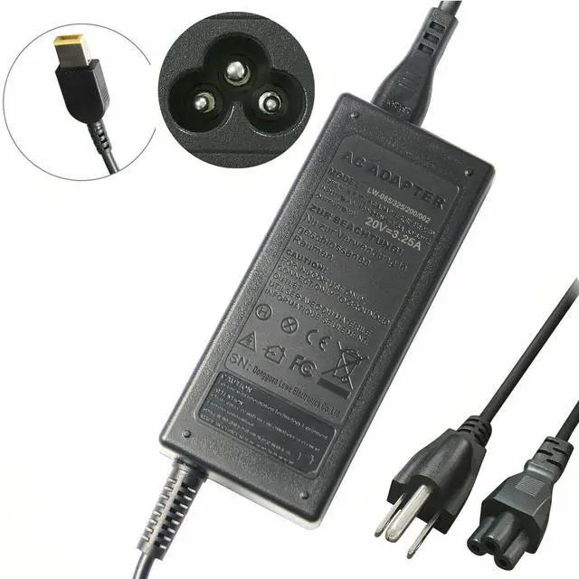 Alt view image 6 of 7 - AC Adapter Charger For Lenovo ThinkCentre M73 M93p Tiny-in-One 23 Desktop
