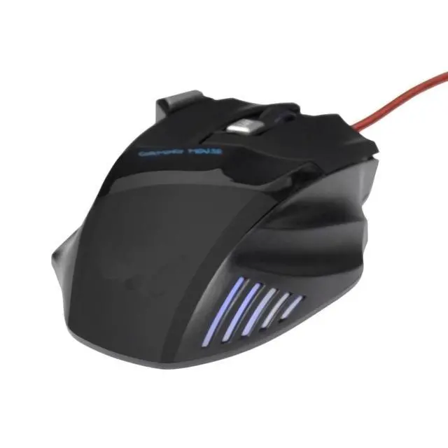 Alt view image 4 of 4 - Gaming Mouse 7 Button USB Wired LED Breathing Fire Button 3200 DPI Laptop PC