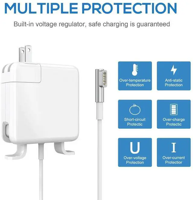 Alt view image 5 of 5 - 60W L-tip Adapter Power Charger Cord for MacBook Pro 13" ( Mid 2012)