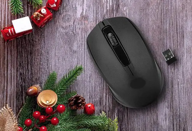 Alt view image 2 of 7 - Wireless Mouse, 2.4G Portable Computer Mice for PC, Laptop, Windows,Office Inclu