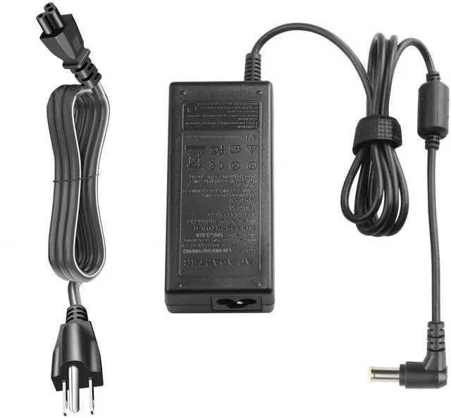 Alt view image 2 of 7 - For Intel NUC Kit NUC6CAYH NUC6CAYS Mini PC 65W AC Adapter Power Supply Cord