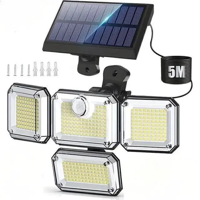 Main image of 3000LM 333 LED Solar Lights Outdoor Waterproof Motion Sensor Security Wall Lamp