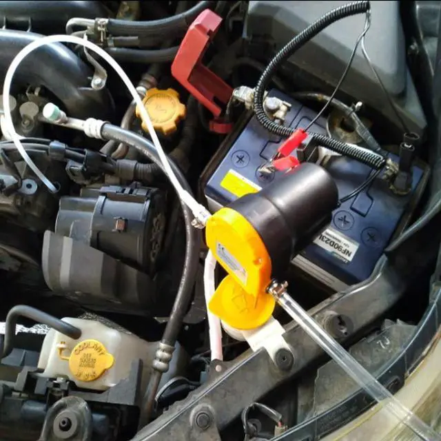 Alt view image 5 of 7 - 12V 80W Oil Change Pump Extractor Diesel Fluid Scavenge Suction Transfer Pump
