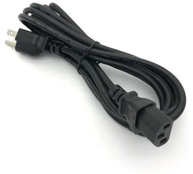 Main image of 10FT Universal 3 Prong AC Power Cord Cable 18AWG for Computer Printer Monitor TV