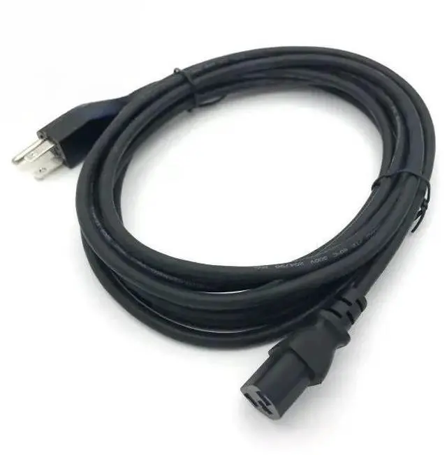 Main image of 15FT Universal 3 Prong AC Power Cord Cable 18AWG for Computer Printer Monitor TV  stock free fast shipping