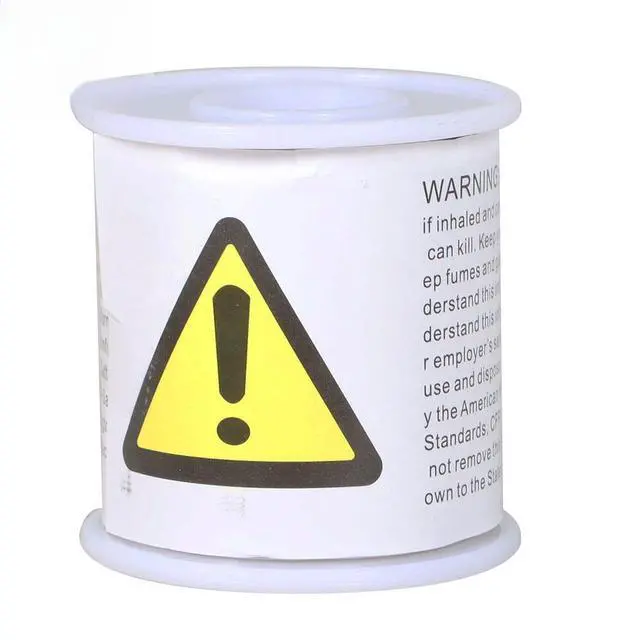 Alt view image 5 of 5 - 60/40 Tin Lead Rosin Core Welding Wire Sn60 Pb40 Flux 0.031"/0.8mm 1lb