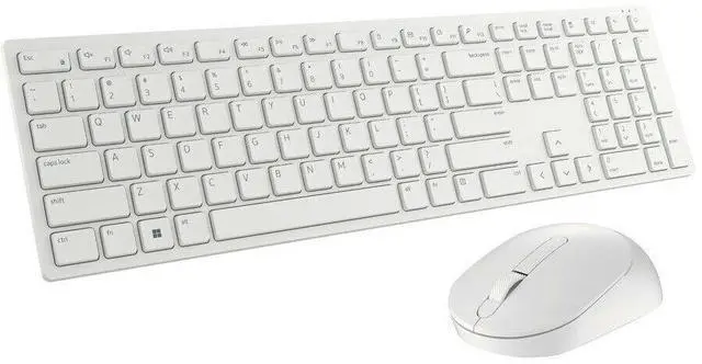 Main image of Pro Wireless Keyboard and Mouse new Gaming keyboard Mouse combination - White
