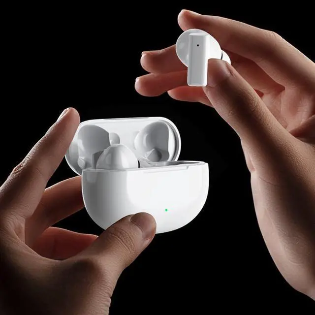 Alt view image 3 of 6 - Wireless Bluetooth Earphones Mini Earbuds For iPhone 15/Plus/Pro/Pro Max Headphones-White