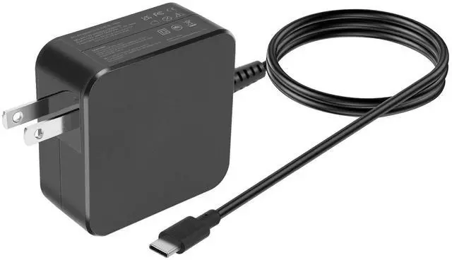 Alt view image 2 of 6 - POWER SUPPLY W20-045N1A Charger 45W USB-C Charger Universal Laptop US