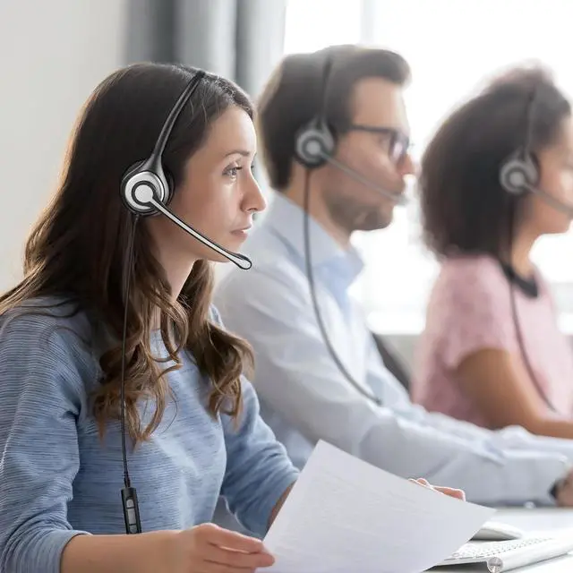 Alt view image 6 of 6 - Headset 3.5mm/USB/USB-C With Microphone Wired Headphone for PC/Phone