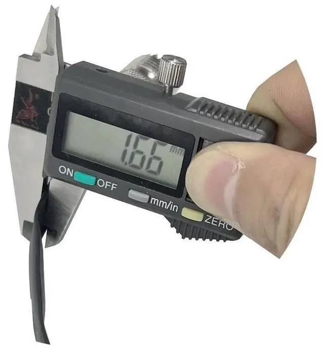 Alt view image 5 of 5 - Window/Door Pass Through Flat RF Coaxial Cable SO239 UHF Female 12-Inch 50 Ohms