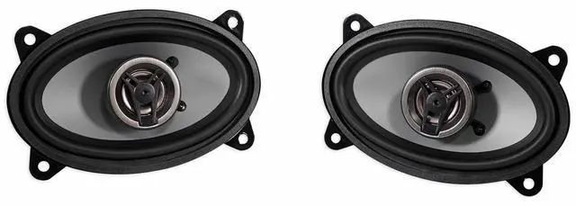 Main image of "250W 4x6'' 2-Way Coaxial Car Audio Speakers Clear Stereo Sound, Durable Build for Vehicle Audio Upgrade