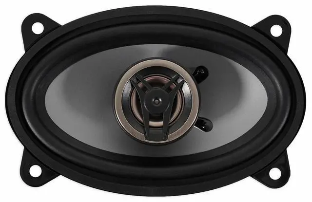 Alt view image 2 of 6 - "250W 4x6'' 2-Way Coaxial Car Audio Speakers Clear Stereo Sound, Durable Build for Vehicle Audio Upgrade