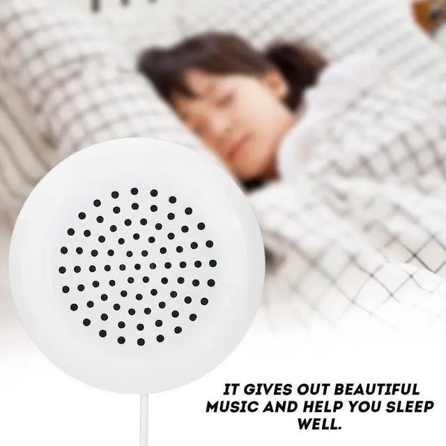 Alt view image 4 of 7 - Portable Pillow Speaker, Mini Stereo Speaker with 3.5Mm Aux Plug for MP3,