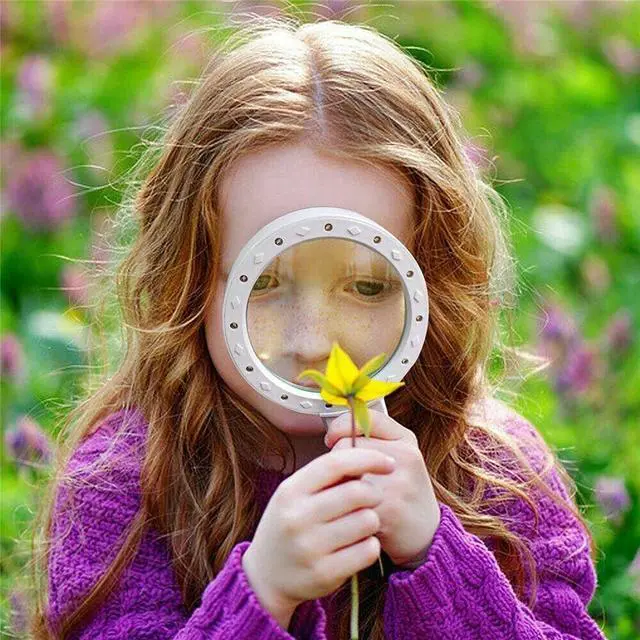 Alt view image 7 of 7 - 30X Jumbo Handheld Magnifying Glass w/ 13 Bright LED Light Illuminated Magnifier