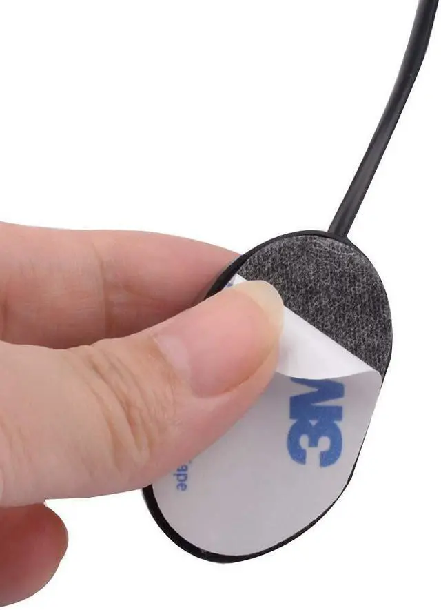 Alt view image 3 of 5 - Car Microphone Mic Fits 3.5mm & 2.5mm Bluetooth Enabled Stereo Audio DVD GPS