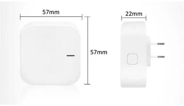 Alt view image 3 of 3 - For Tuya & Smart Life ZigBee & Mesh & WiFi Home Gateway Hub Intelligent Bridge Hub