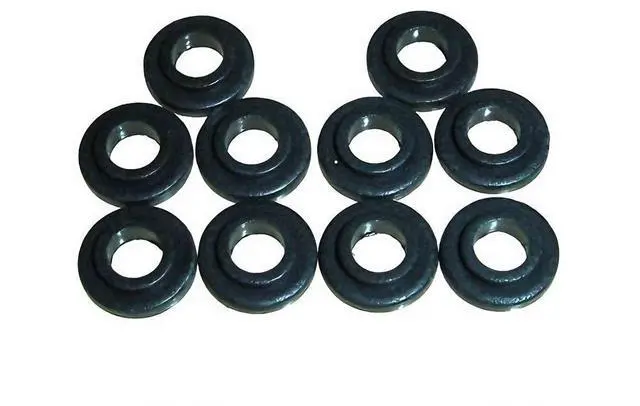 Main image of 100 Tattoo Machine #8 Black Shoulder Washers Binder