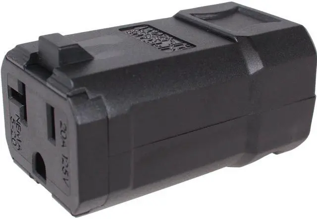 Main image of Female Extension Cord Replacement Ends 20 Amp Power Plug Electrical Repair 5-20