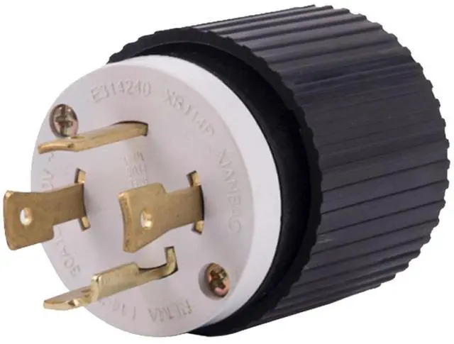 Main image of L14-30 L14-30P Male Plug 30A 125/250V Locking for Generator