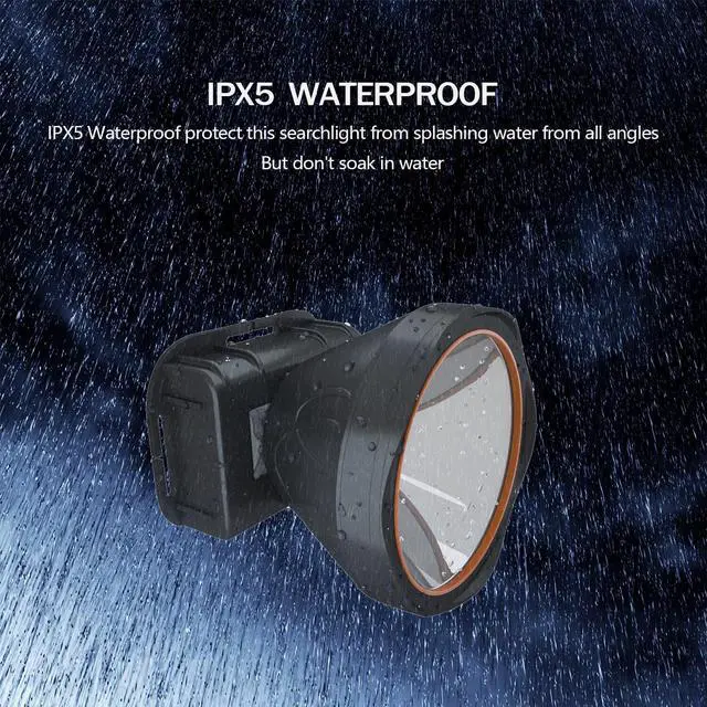 Alt view image 7 of 7 - Headlamp Bright LED Rechargeable Flashlight Head Light spotlight Torch