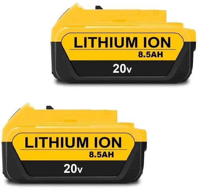 Alt view image 2 of 7 - DEWALT 20V MAX 8.5Ah XR Battery Replacement for DCB208-2/DCB207-2, 2-Pack