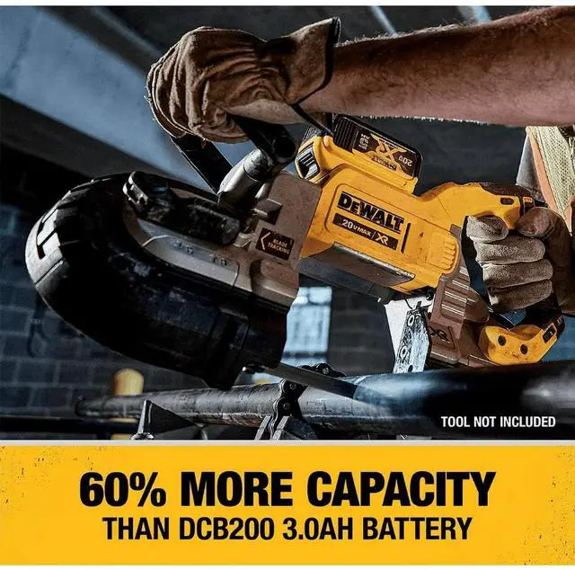 Alt view image 5 of 7 - DEWALT DCB205 20V 5Ah Power Tool Battery,1Pack