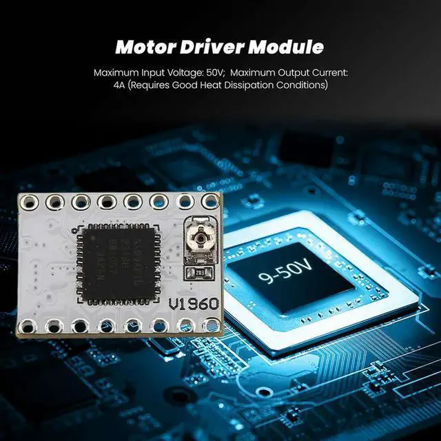 Alt view image 2 of 4 - Driver Module TB67S109 Stepper Motor Driver Module 4A Current Driveable 42/57 Motor Module