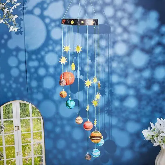 Alt view image 2 of 4 - 3D Solar System Model Foam Ball Kit Complete DIY Hanging Solar Project Kit For Hanging Space Christmas Birthday Gift