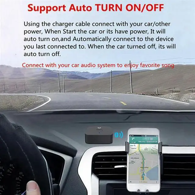 Alt view image 4 of 4 - For NFC Bluetooth 5.0 Audio Receiver 3.5Mm AUX RCA Stereo Hi-Fi Music Wireless Adapter For Car Home Speakers Durable Easy