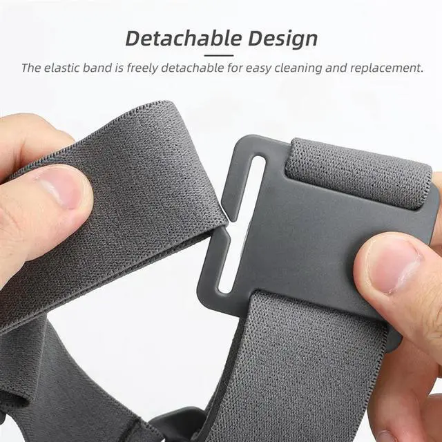 Alt view image 2 of 4 - SUNNYLIFE For Action4 GO3 Universal Headband Mount 360° Multifunctional Gopro12 Sports Camera Phone Headband,Gray Easy In