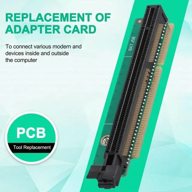 Alt view image 2 of 4 - PCI-E 16X Graphic Card Adapter Card Tiny 6 Riser Card For Tiny6 Series Models P340 P350 M90Q PCIE Riser Card