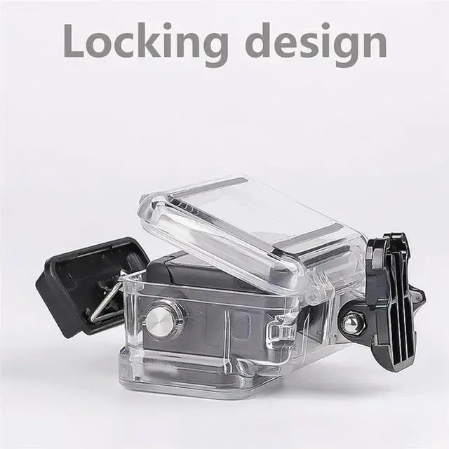 Alt view image 2 of 4 - Dive Case For Ace Pro Waterproof Case Underwater 60M/196FT Diving Housing Cover For Ace Pro Action Camera Durabl