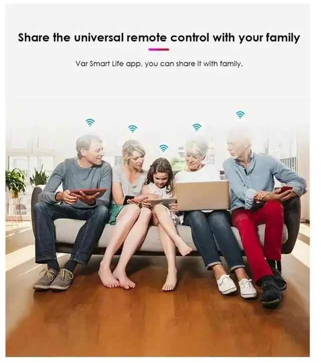 Main image of Tuya IR Remote Control With Life Home Remote For Air Conditioner TV DVD Alexa Easy Install Easy To Use