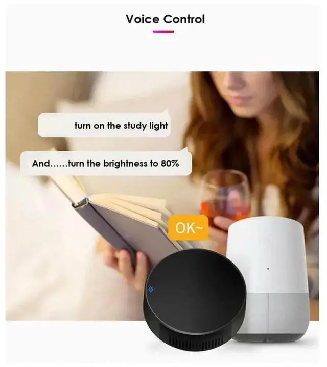 Alt view image 4 of 4 - Tuya IR Remote Control With Life Home Remote For Air Conditioner TV DVD Alexa Easy Install Easy To Use